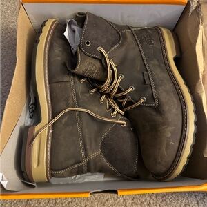 Timberland Pro Womens Hightower Waterproof
Work Boots Brown Leather Size 9 M